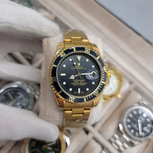 RLX Oyster Gold (Black Dial)