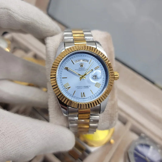 RLX Silver (Light Blue Dial)