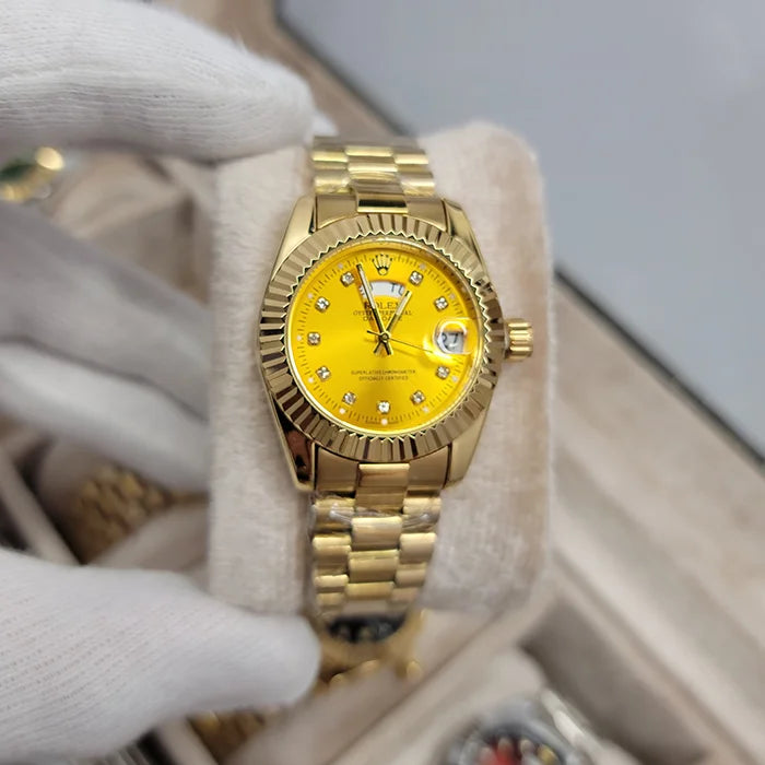 Rolex Day Date Golden Color