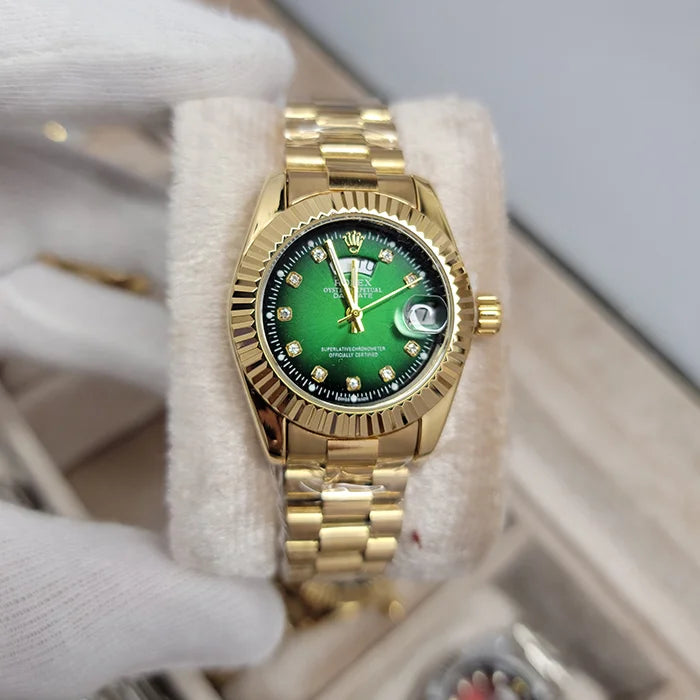 Rolex Day Date Golden (Green Dial)