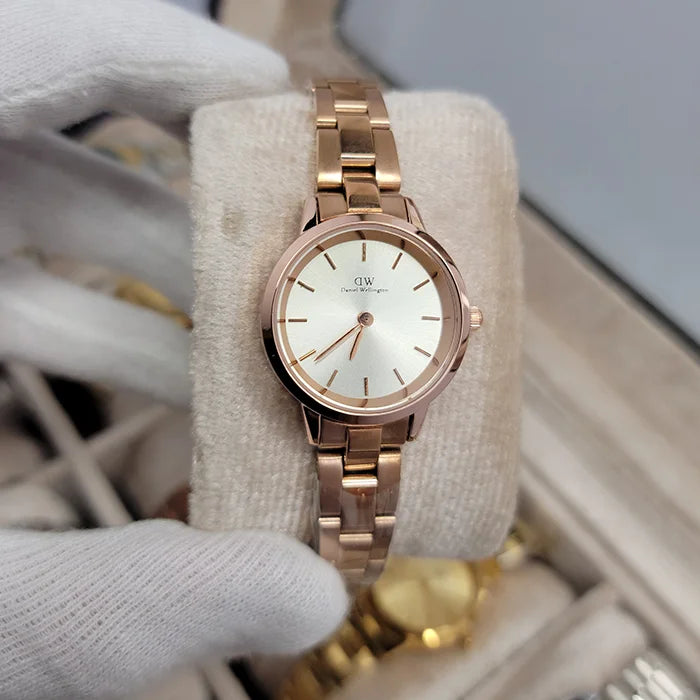 DW Watch RoseGold (White Dial)