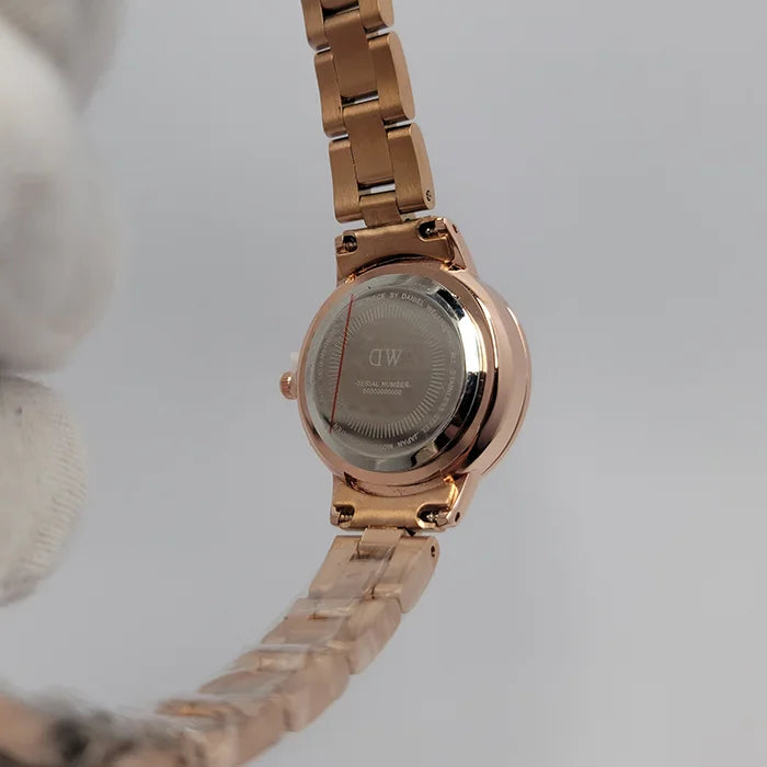 DW Watch Rose Gold Color